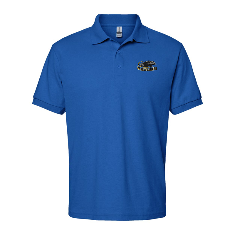 Men's Wisconsin Milwaukee Panthers Gildan Dry Blend Jersey Polo